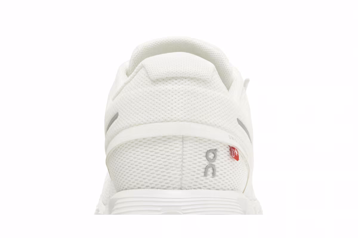 ON Women's Cloud 5 White, view 8