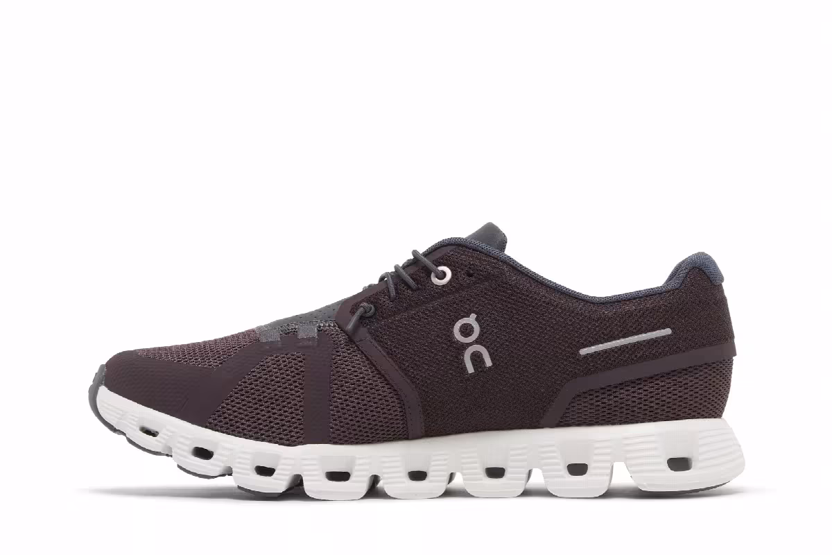 ON Women's Cloud 5 Mulberry, view 4