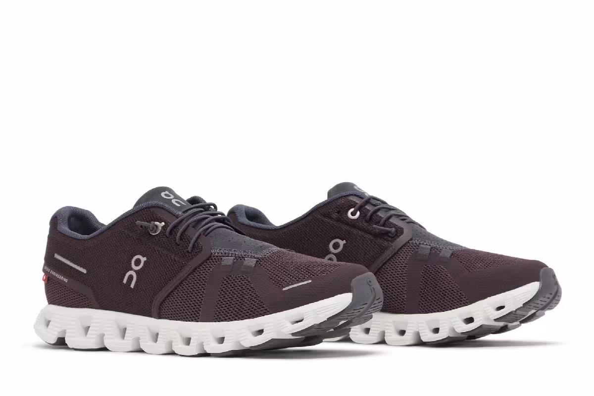 ON Women's Cloud 5 Mulberry, view 9