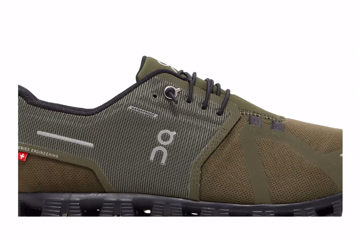 ON Cloud 5 Waterproof Olive Black, view 3