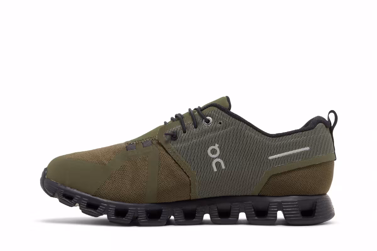 ON Cloud 5 Waterproof Olive Black, view 4