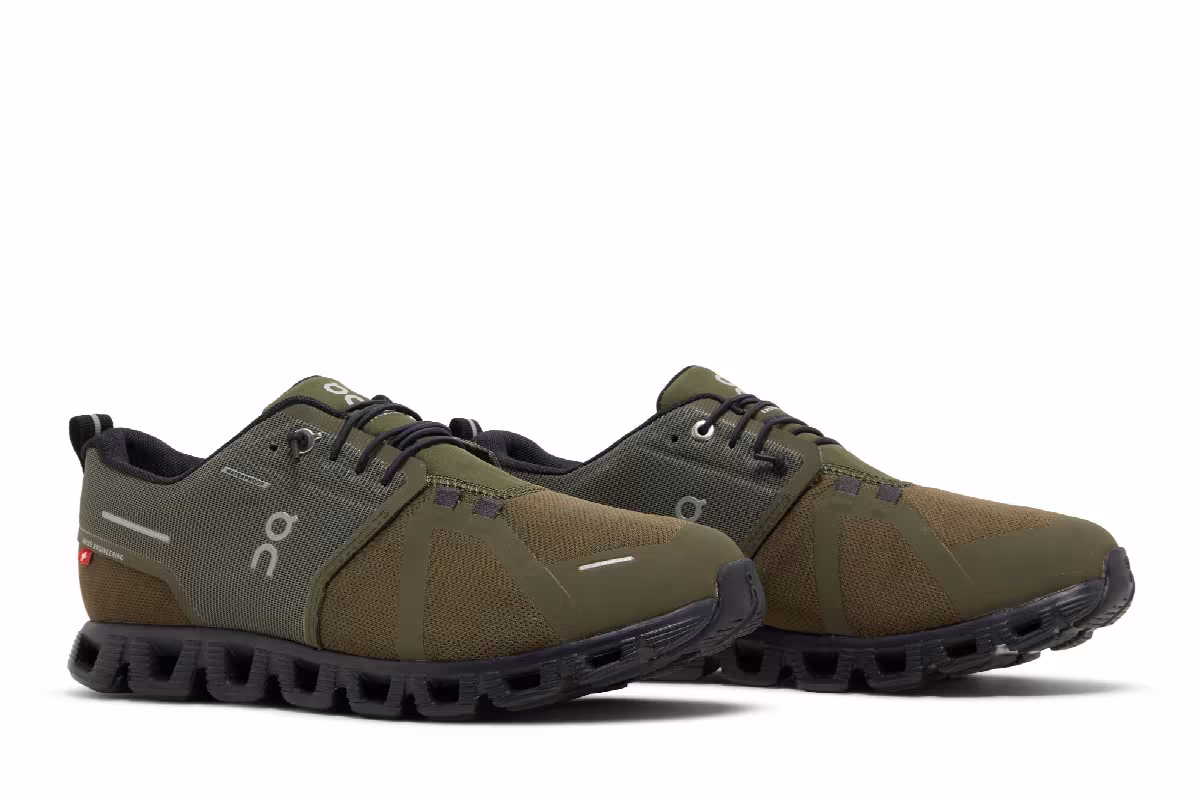 ON Cloud 5 Waterproof Olive Black, view 9