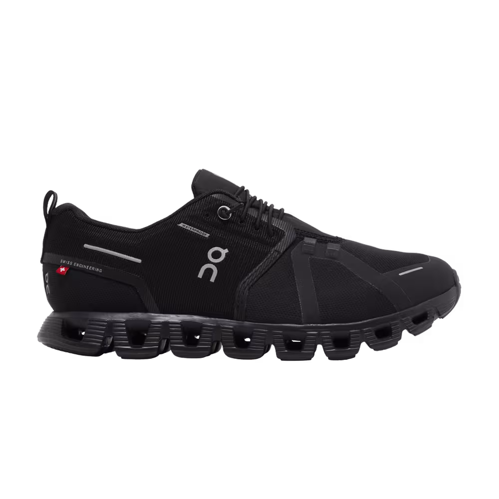 ON Women's Cloud 5 Waterproof All Black