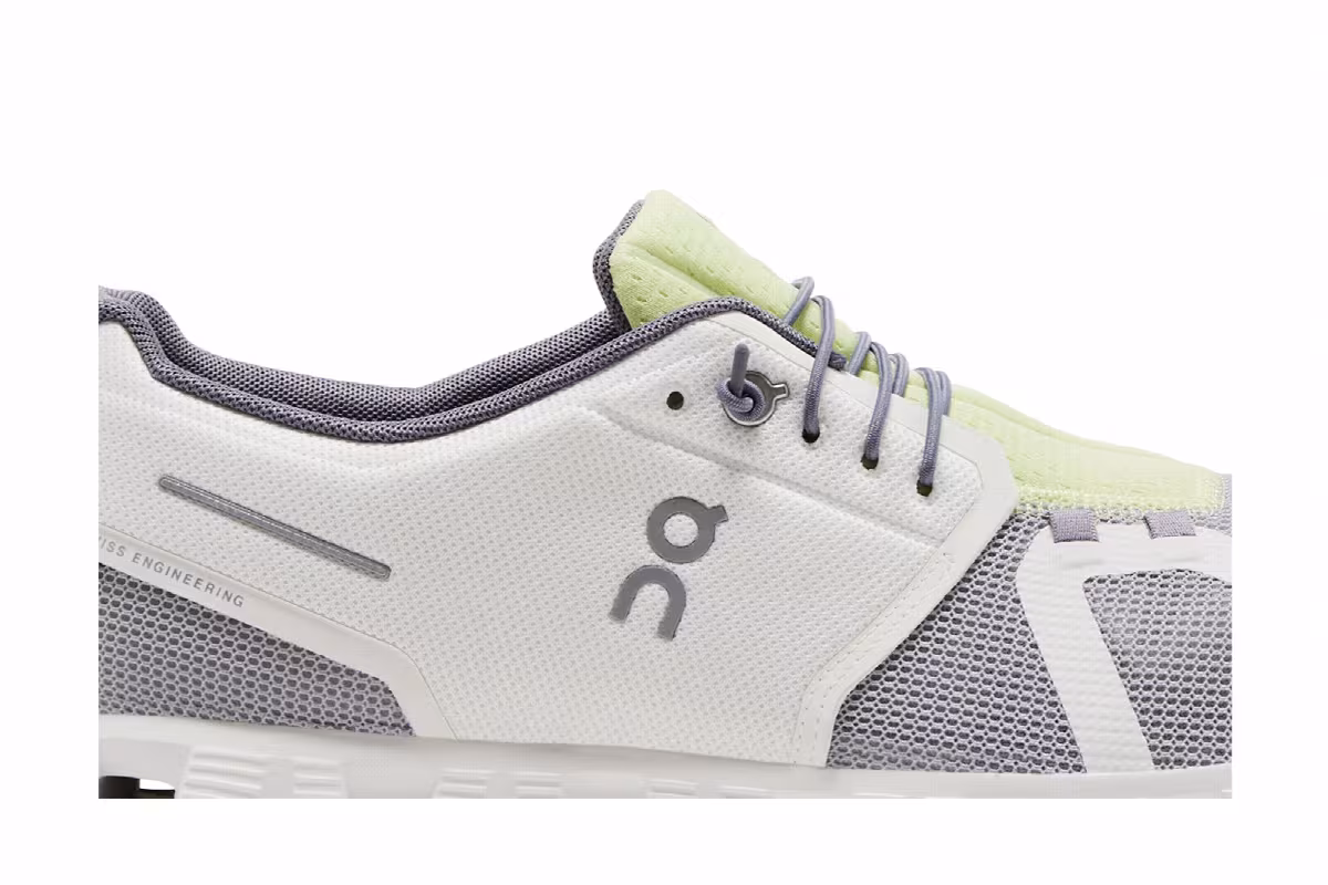 ON Cloud 5 Push Glacier Undyed White, view 3