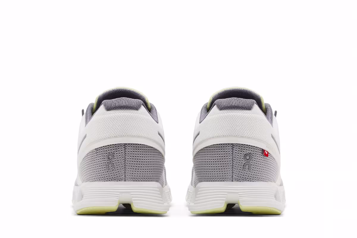 ON Cloud 5 Push Glacier Undyed White, view 7