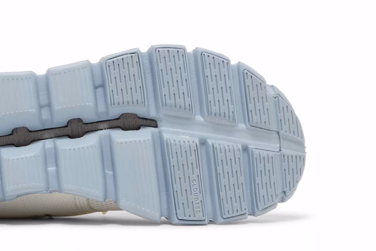 ON Women's Cloud 5 White Chambray, view 6
