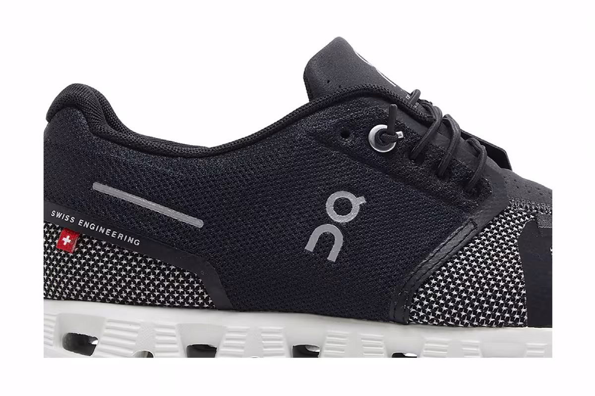 ON Women's Cloud 5 Combo Black Alloy, view 3