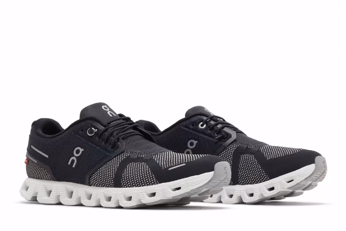 ON Women's Cloud 5 Combo Black Alloy, view 9