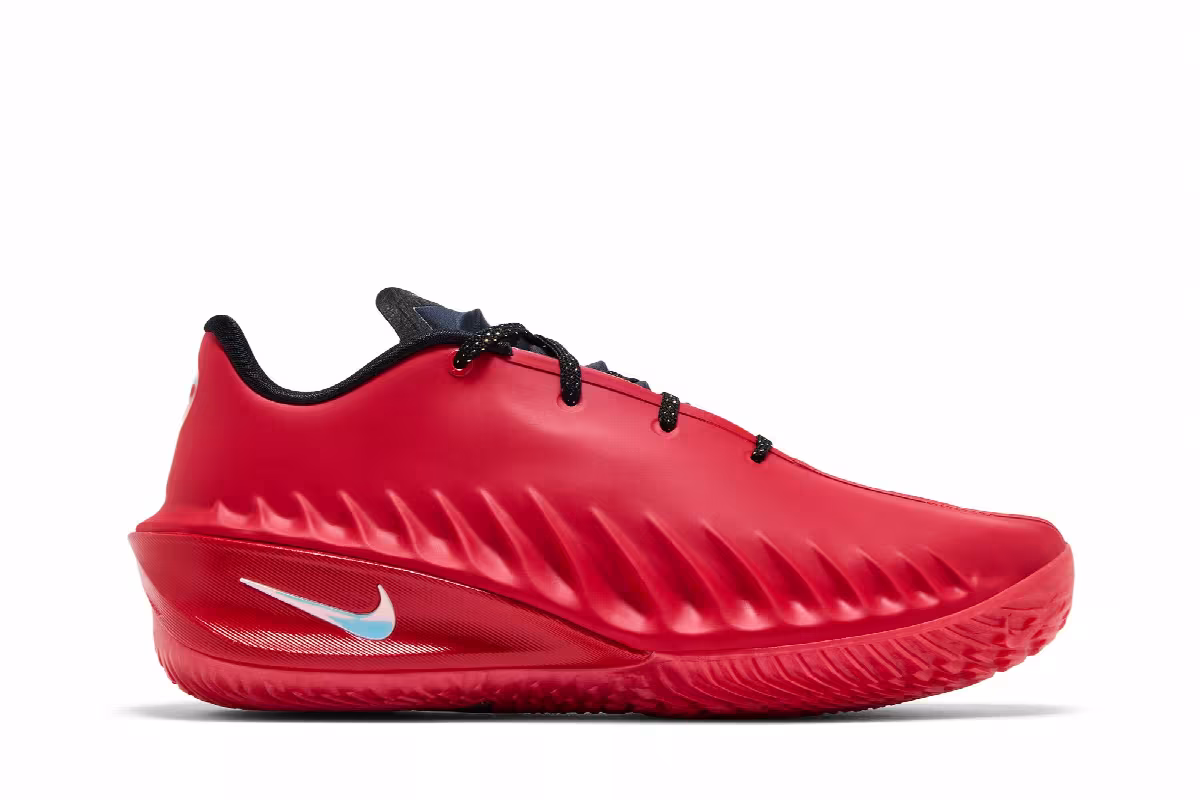 Nike Air Zoom GT Cut 4 University Red Black, view 2