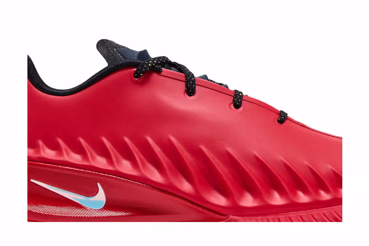 Nike Air Zoom GT Cut 4 University Red Black, view 3