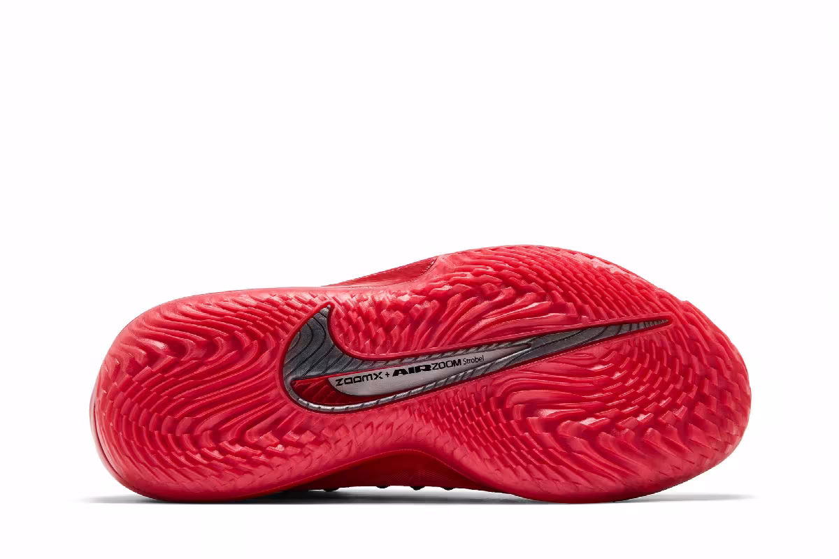 Nike Air Zoom GT Cut 4 University Red Black, view 5