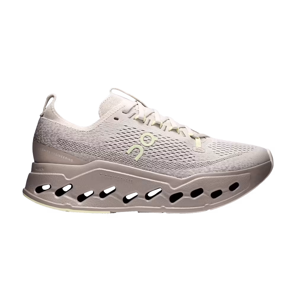 ON Women's Cloudsurfer Max Pelican Limelight