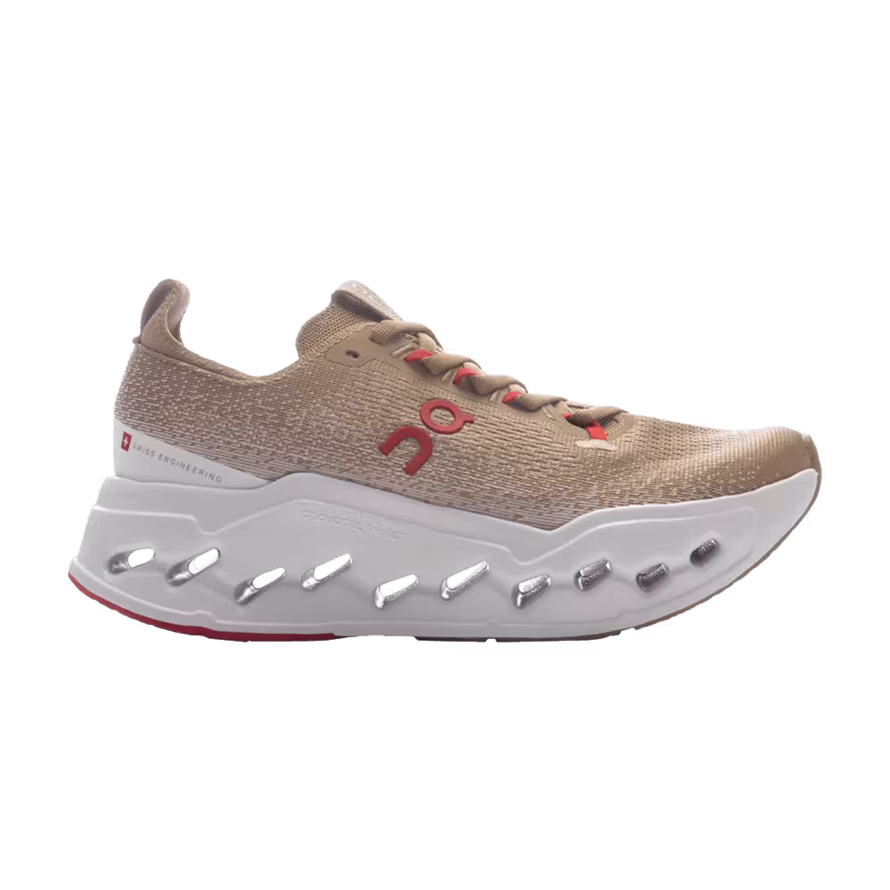 ON Women's Cloudsurfer Max 1 Chai Ivory