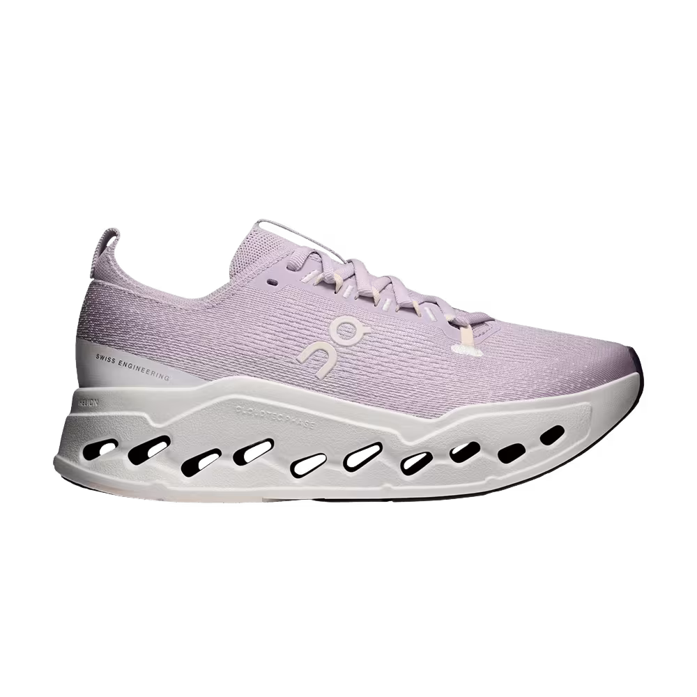 ON Women's Cloudsurfer Max Foxglove Ivory