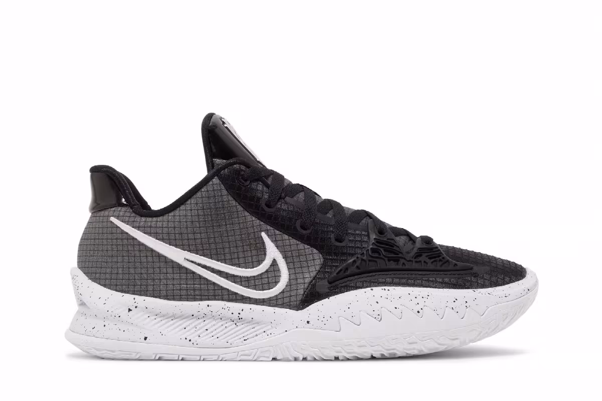 Nike Kyrie Low 4 TB Black White, view 2