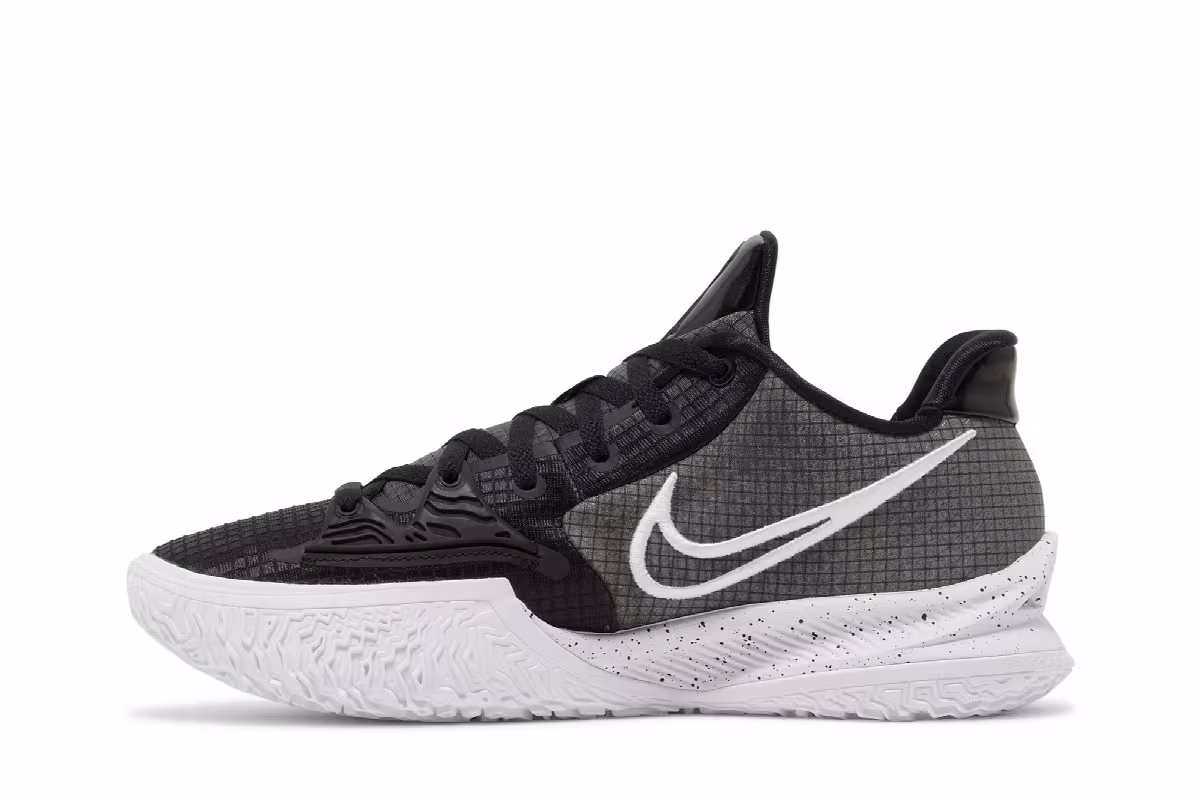 Nike Kyrie Low 4 TB Black White, view 4