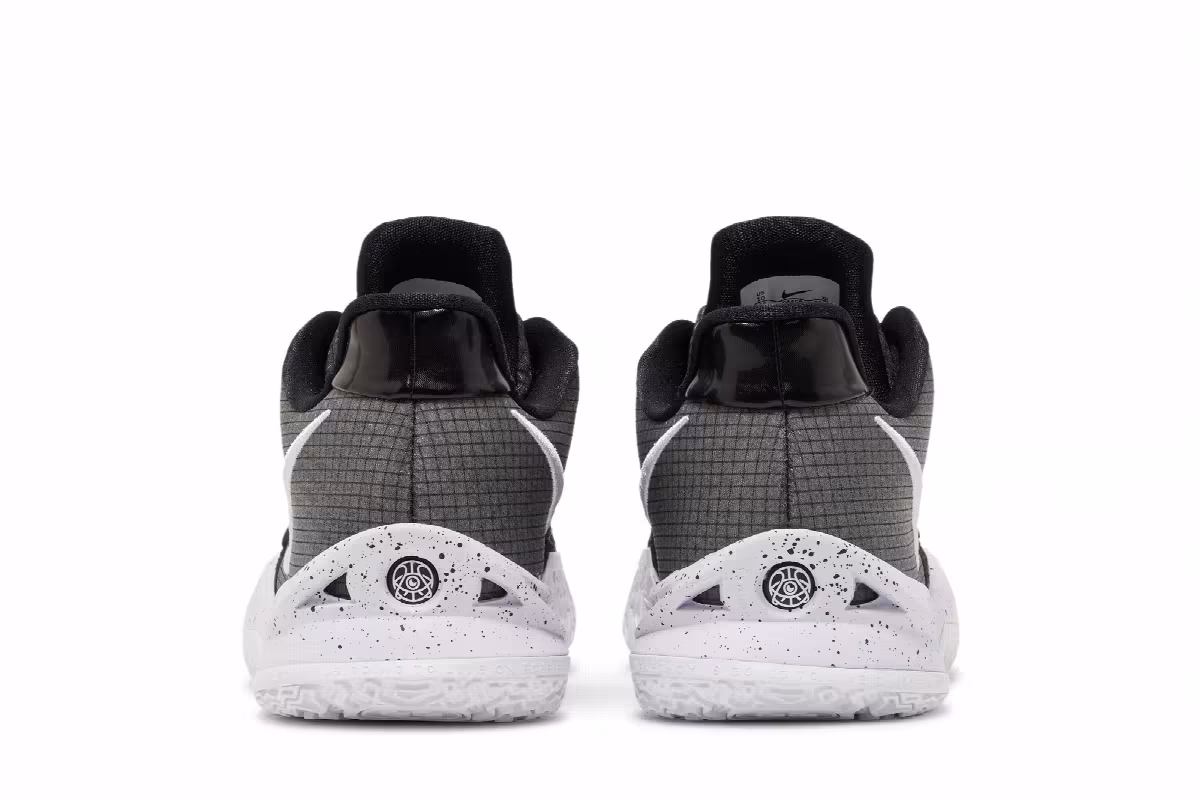 Nike Kyrie Low 4 TB Black White, view 7