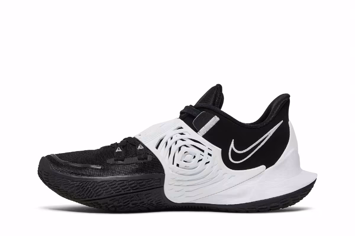 Nike Kyrie Low 3 TB Black White, view 4