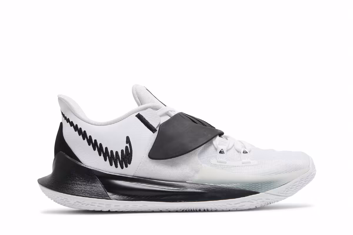 Nike Kyrie Low 3 TB White Black, view 2