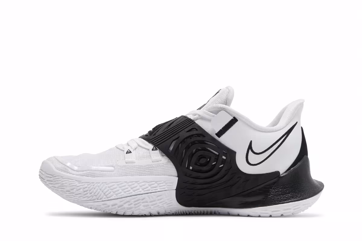 Nike Kyrie Low 3 TB White Black, view 4