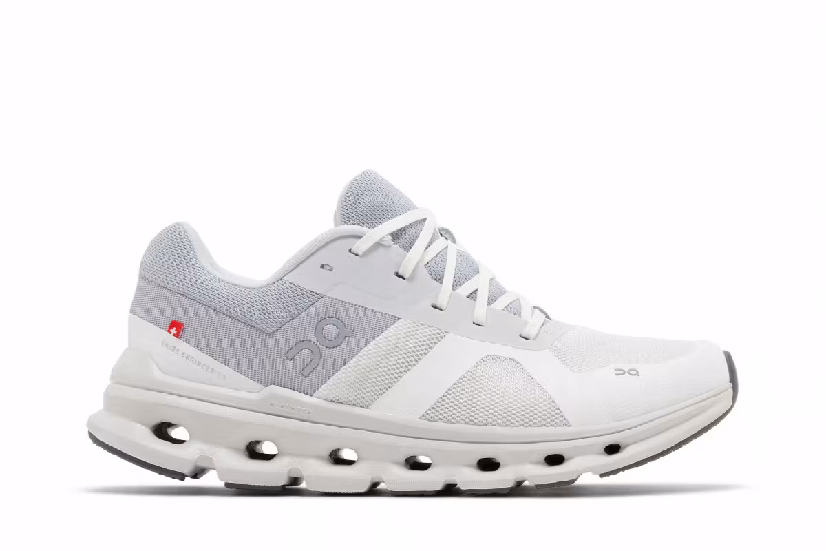 ON Women's Cloudrunner Wide White Frost, view 2