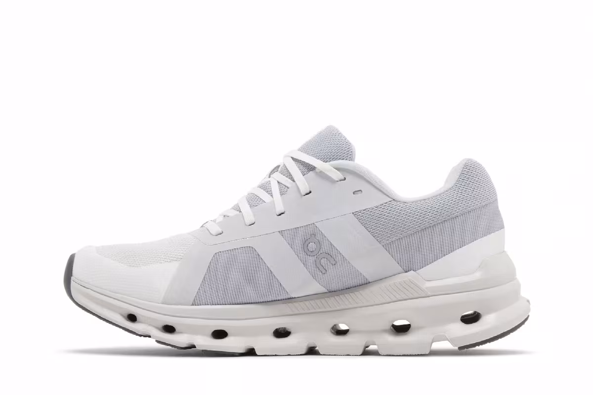 ON Women's Cloudrunner Wide White Frost, view 4
