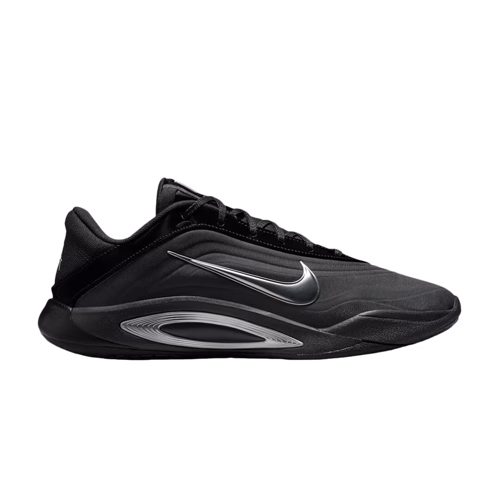 Nike Women's A'One EP Black Metallic Silver