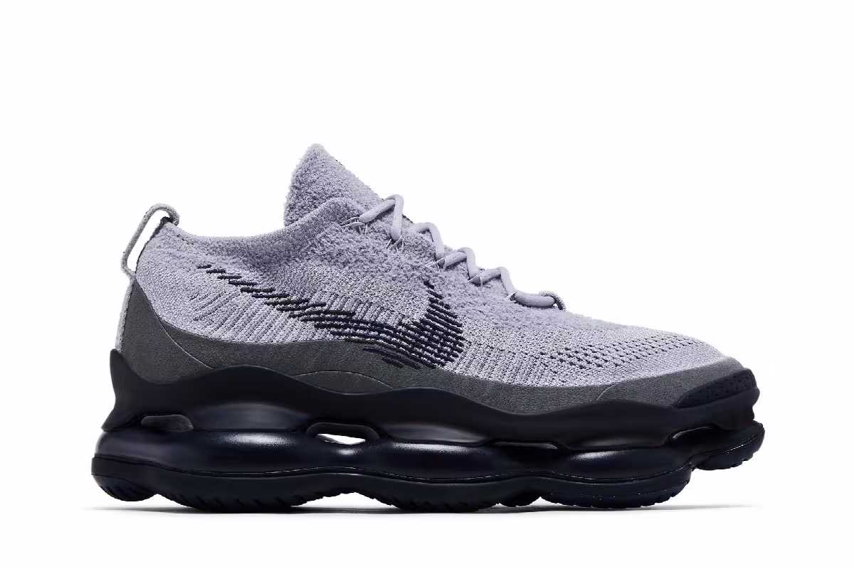 Nike Air Max Scorpion Flyknit Pewter Midnight Navy, view 2
