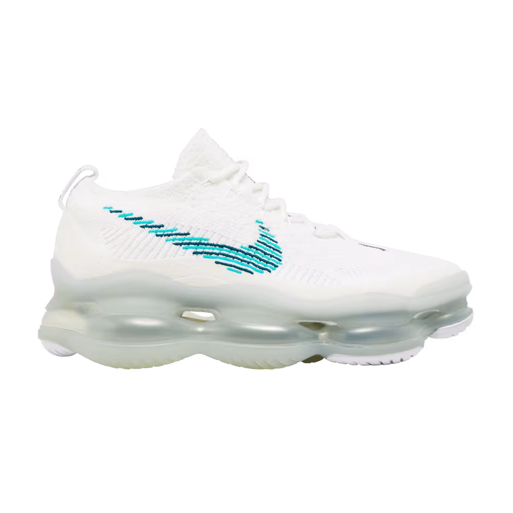 Nike Air Max Scorpion Flyknit White Clear Emerald