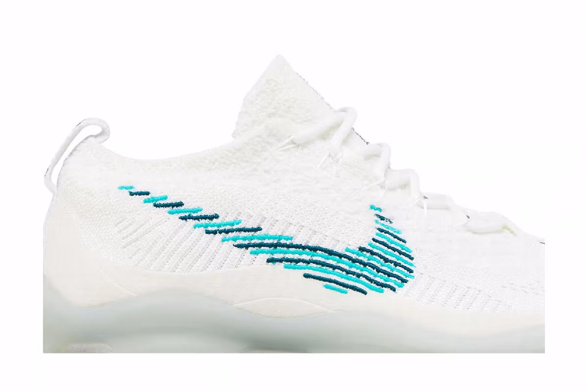 Nike Air Max Scorpion Flyknit White Clear Emerald, view 3