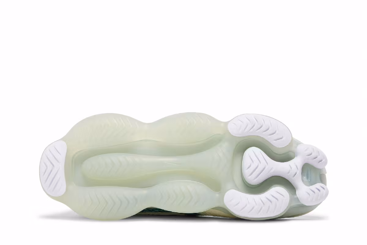 Nike Air Max Scorpion Flyknit White Clear Emerald, view 5
