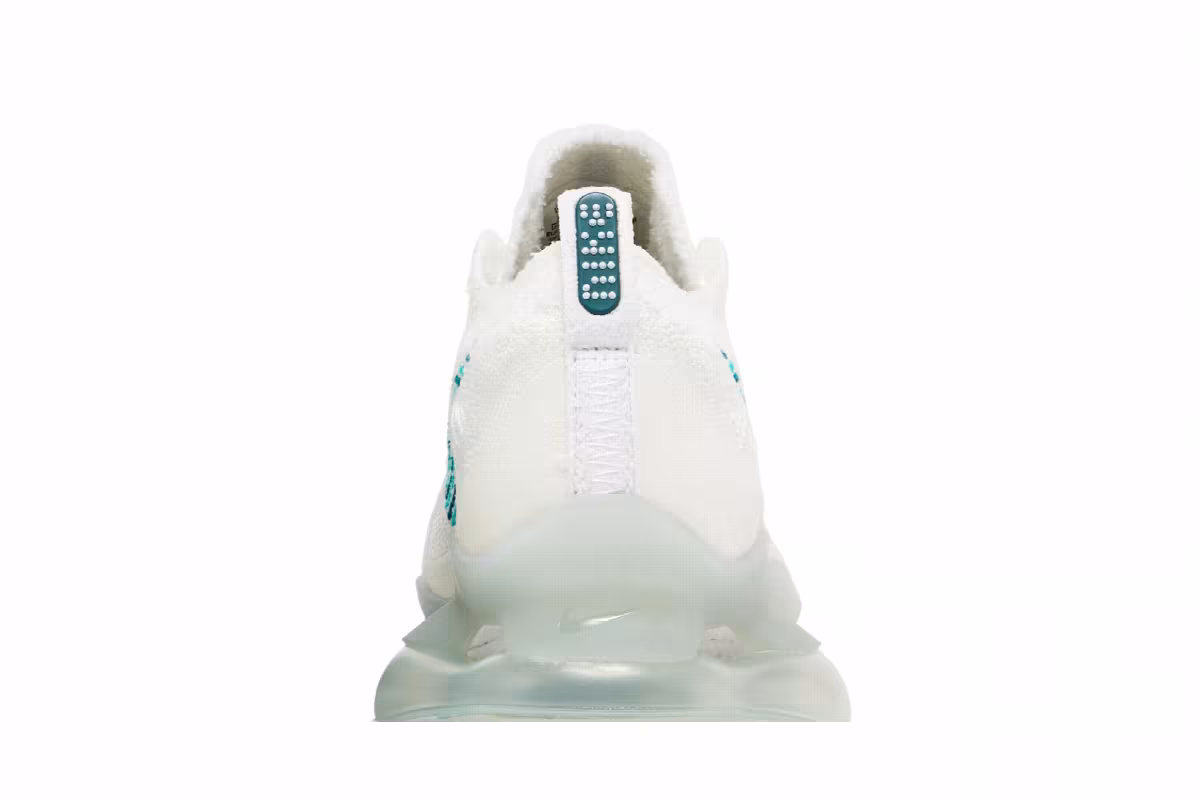Nike Air Max Scorpion Flyknit White Clear Emerald, view 8