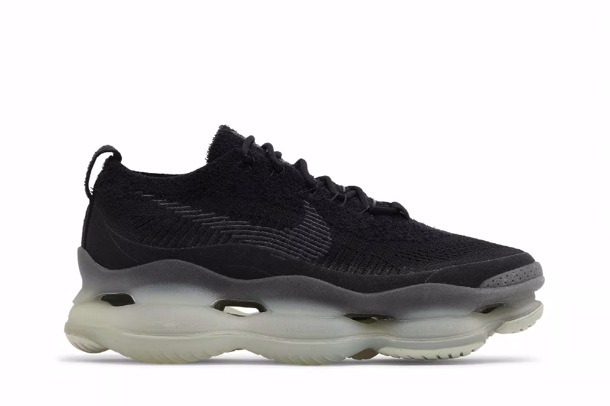 Nike Air Max Scorpion Flyknit Black Anthracite, view 2