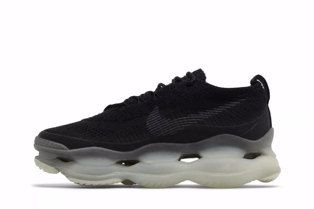 Nike Air Max Scorpion Flyknit Black Anthracite, view 4