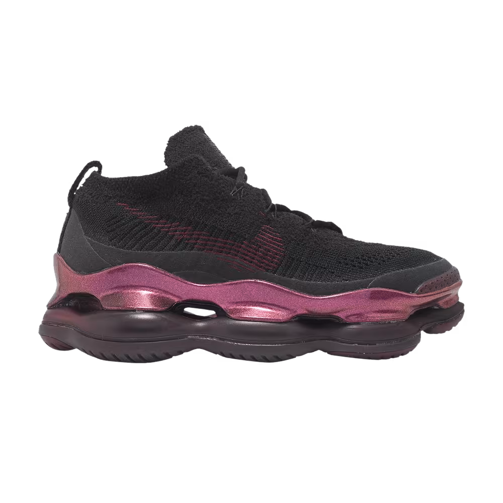 Nike Women's Air Max Scorpion Flyknit Black Burgundy