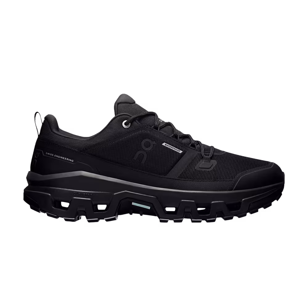 ON Cloudrock Low Waterproof Triple Black