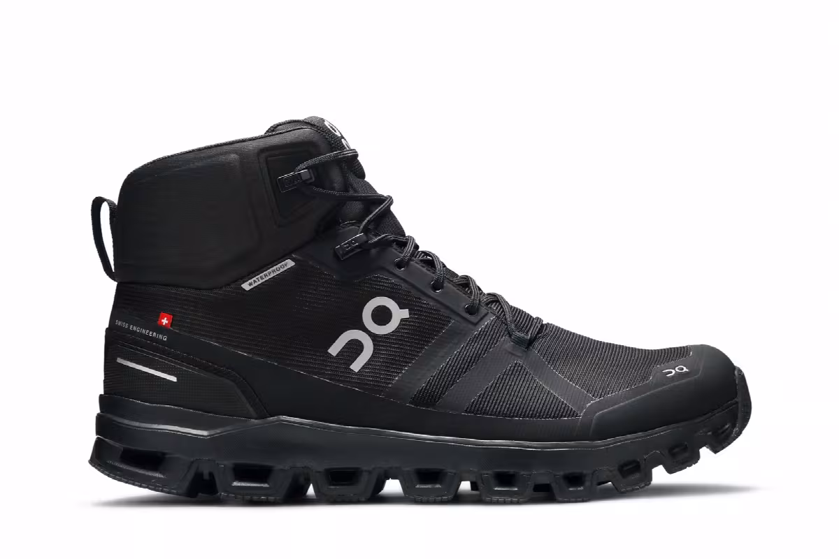ON Cloudrock Waterproof All Black, view 2