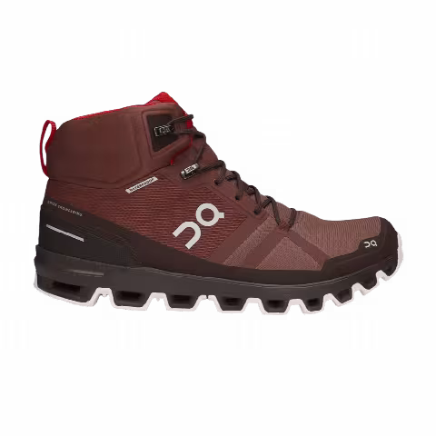 ON Cloudrock Waterproof Hiking Boot 'Cocoa Red'