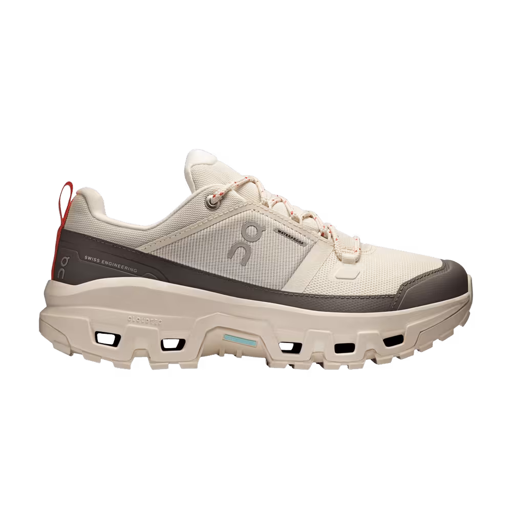 ON Women's Cloudrock Low WP Ivory