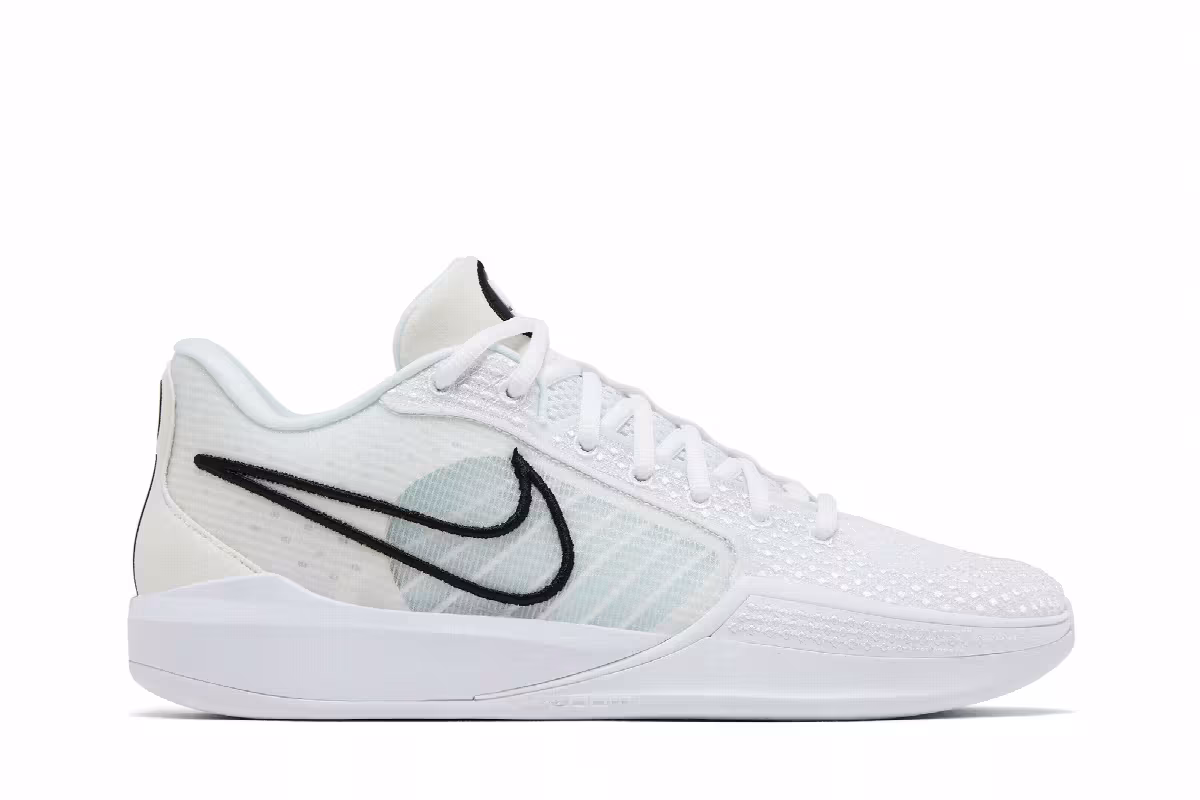 Nike Women's Sabrina 1 TB Promo White Black, view 2