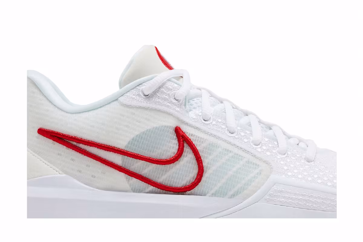 Nike Women's Sabrina 1 TB Promo White University Red, view 3