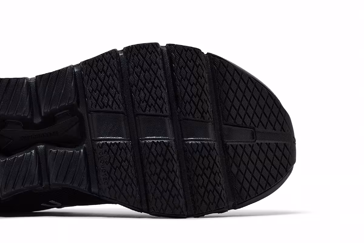 ON Women's Cloud X 4 Black Eclipse, view 6