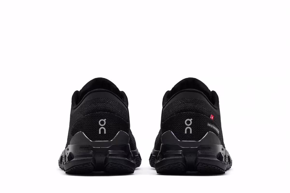 ON Women's Cloud X 4 Black Eclipse, view 7