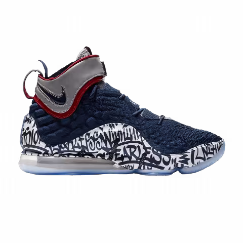 Nike LeBron 17 EP 'LeBron 4 Cold Blue Graffiti'