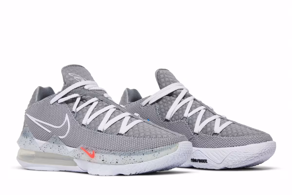 Nike LeBron 17 Low EP Particle Grey, view 9