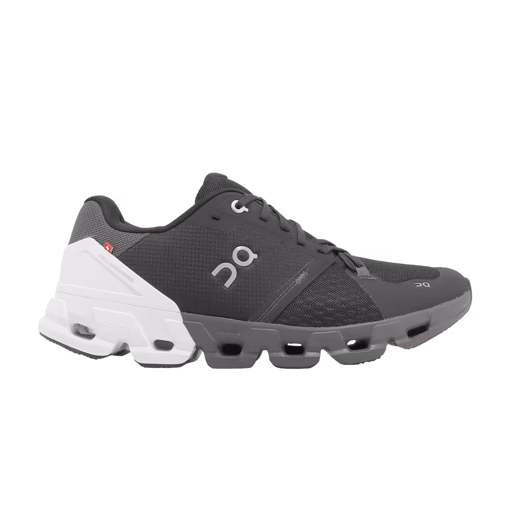 ON Cloudflyer 4 Wide Black White