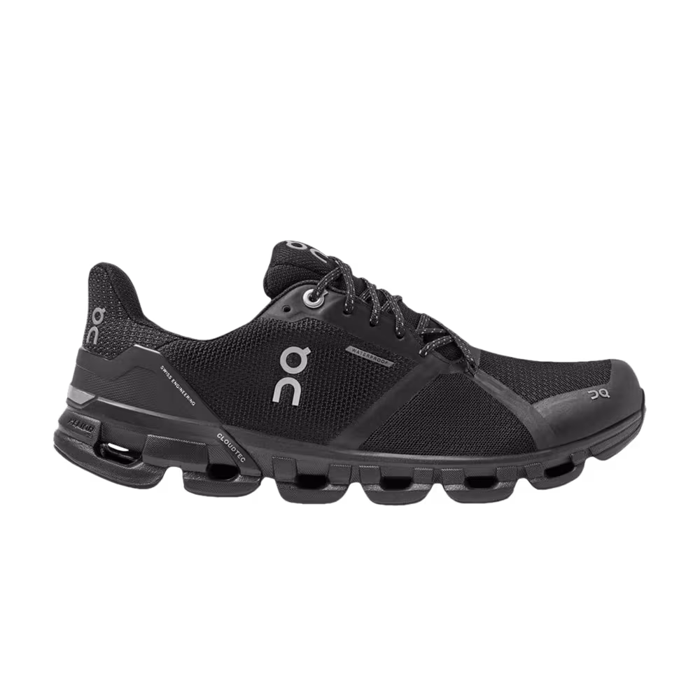 ON Women's Cloudflyer Waterproof Black Lunar