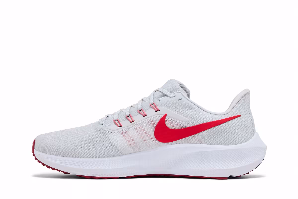 Nike Air Zoom Pegasus 39 Platinum Tint Light Crimson, view 4