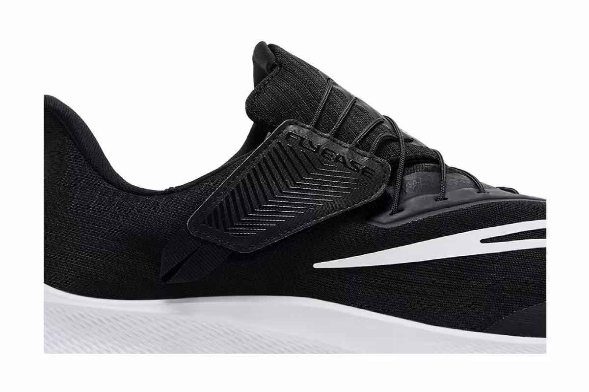 Nike Air Zoom Pegasus 39 FlyEase Black White, view 3