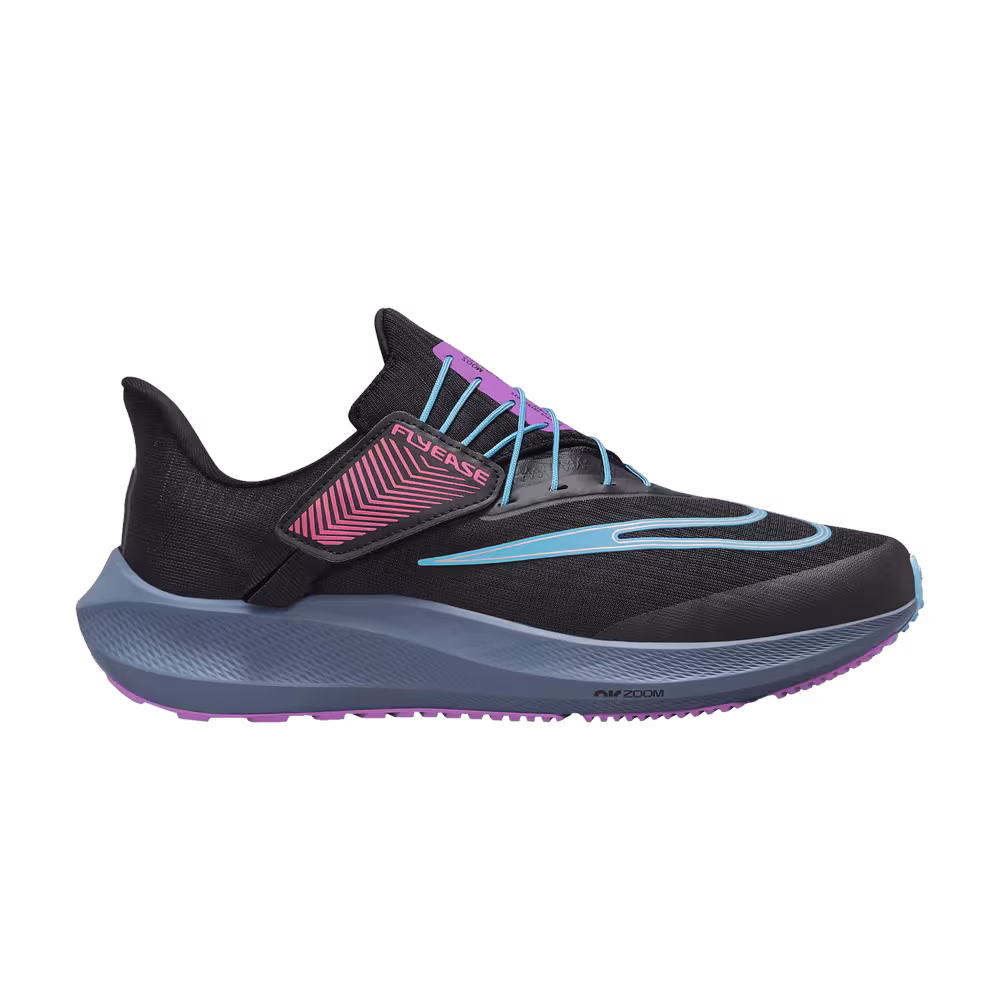 Nike Women's Air Zoom Pegasus 39 FlyEase SE Black Baltic Blue